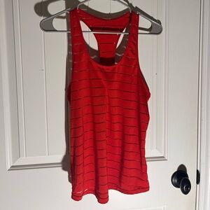 ZYIA Red Athletic Tank Top with Racerback